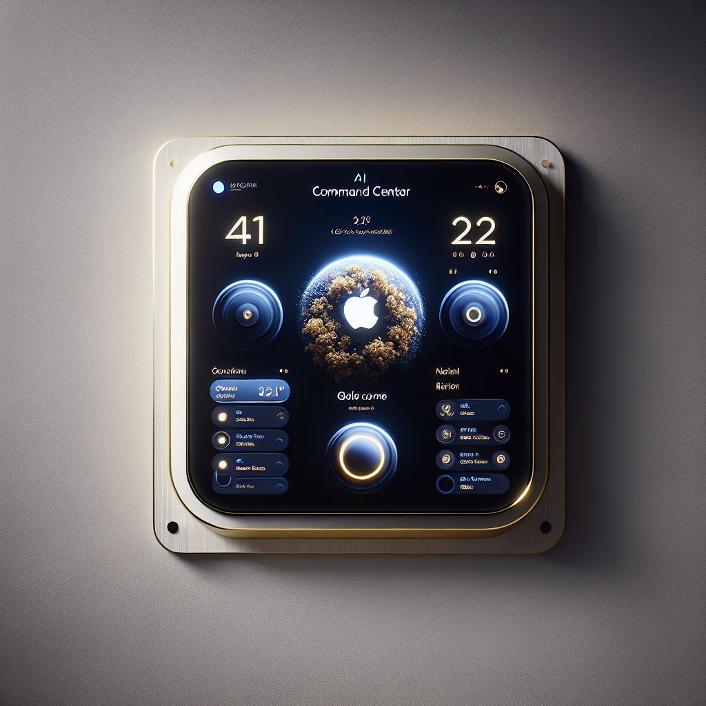 Apple’s AI Smart Home Command Center 2025