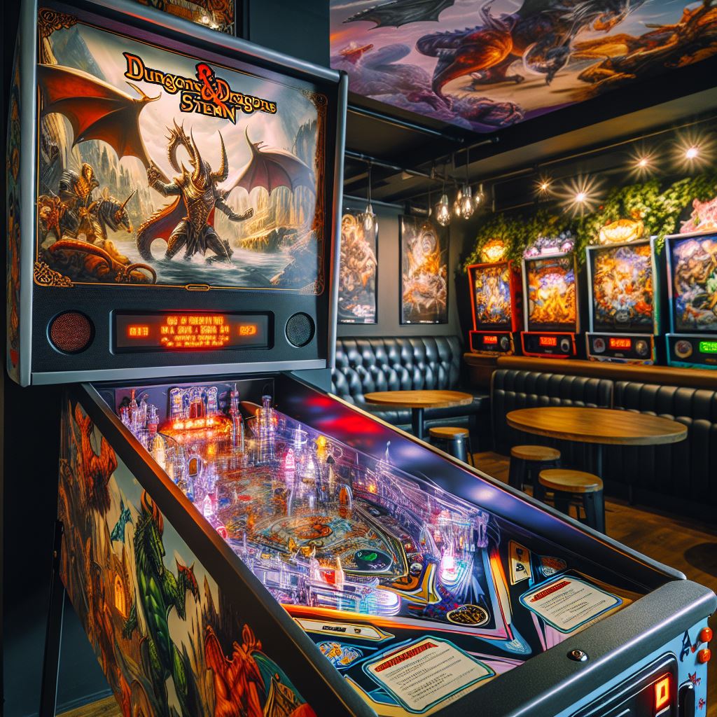 Dungeons & Dragons Stern Pinball Machine